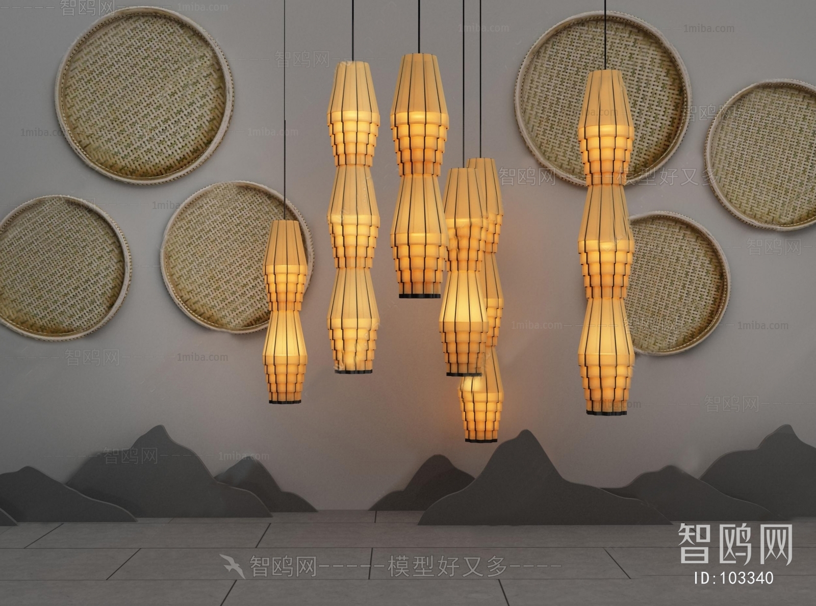 New Chinese Style Droplight