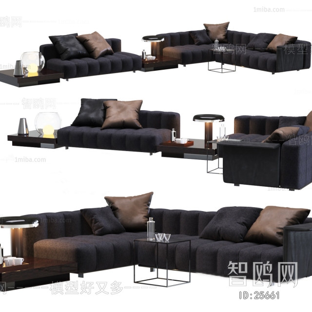 Modern Multi Person Sofa