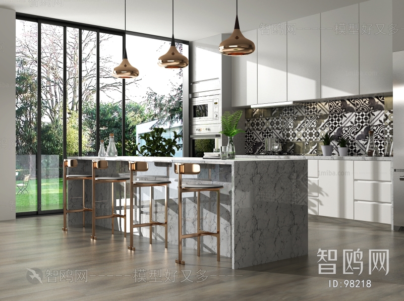 Modern Open Kitchen