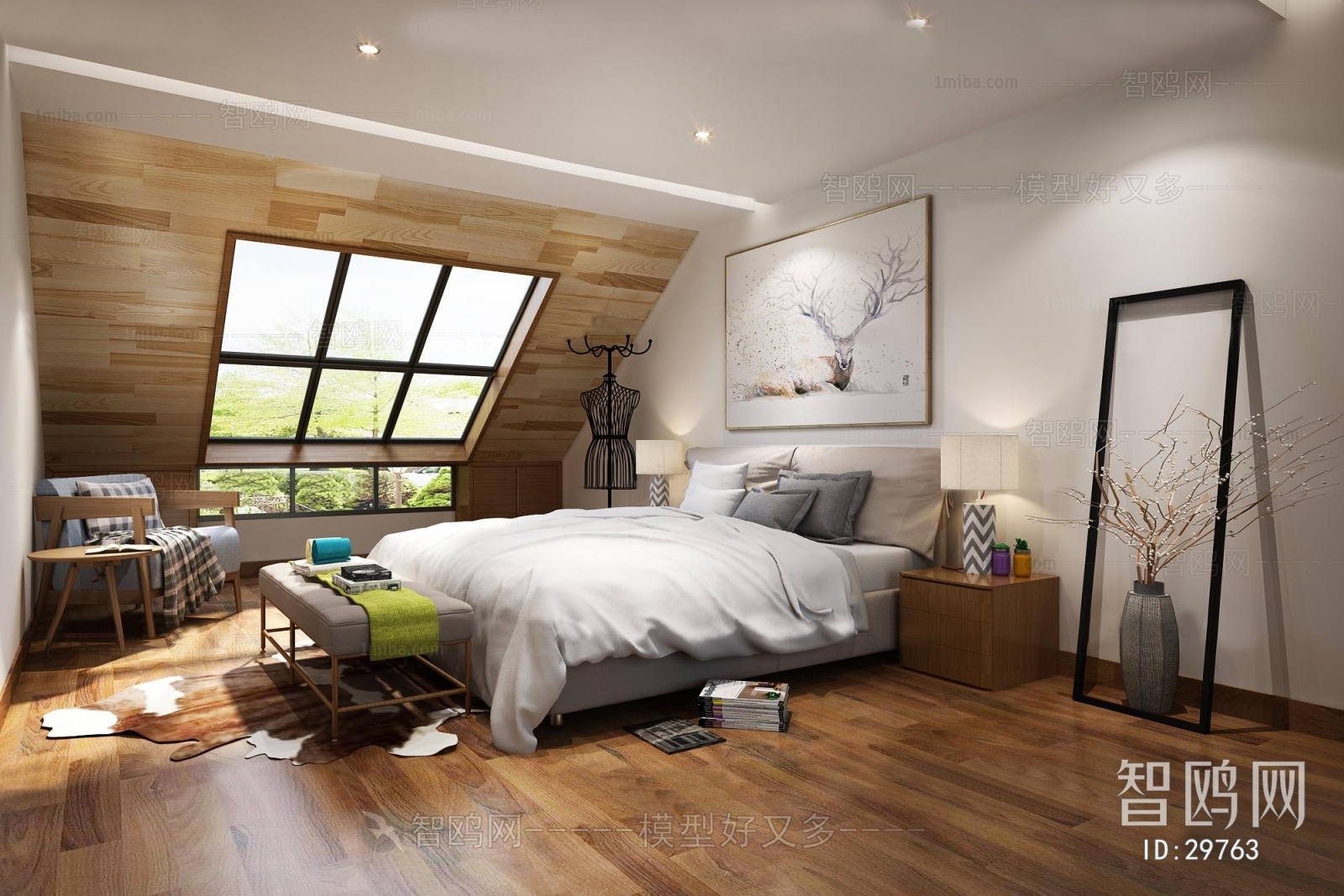 Nordic Style Bedroom