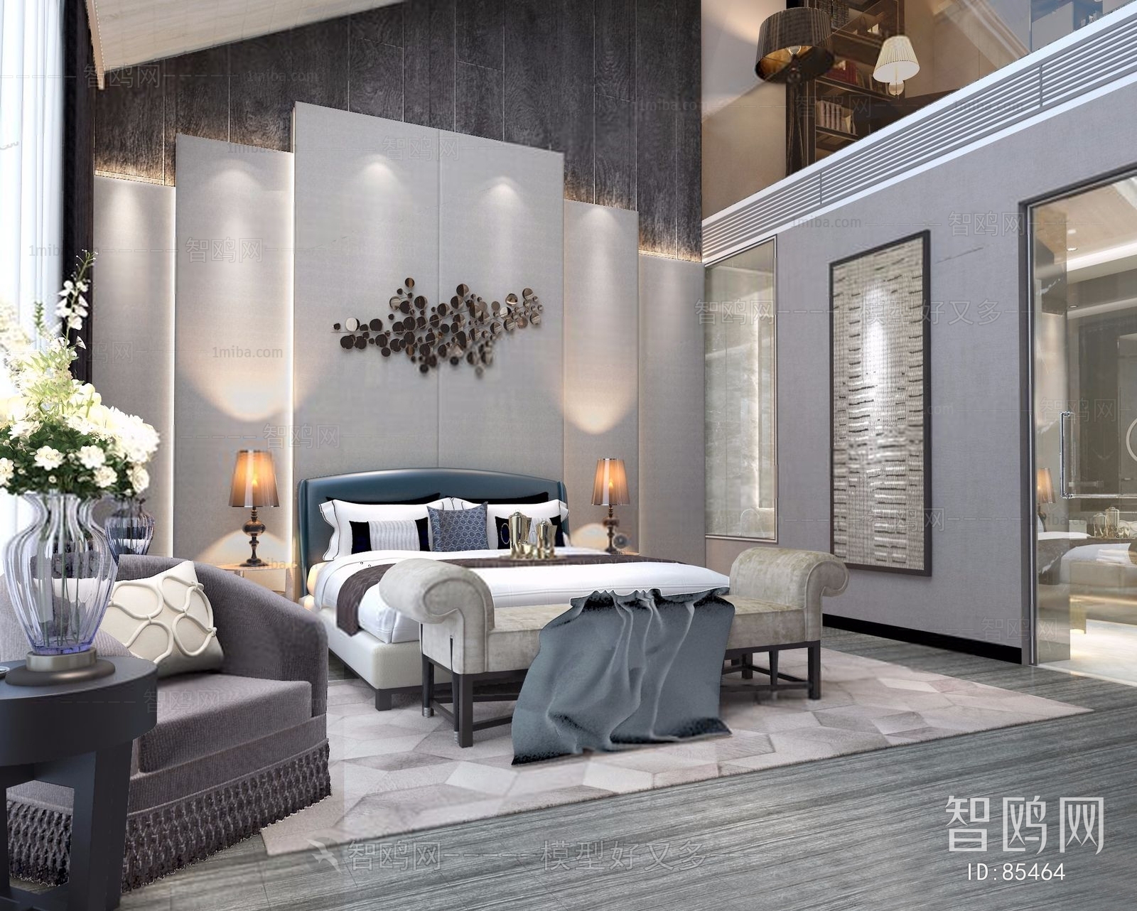 Post Modern Style Bedroom