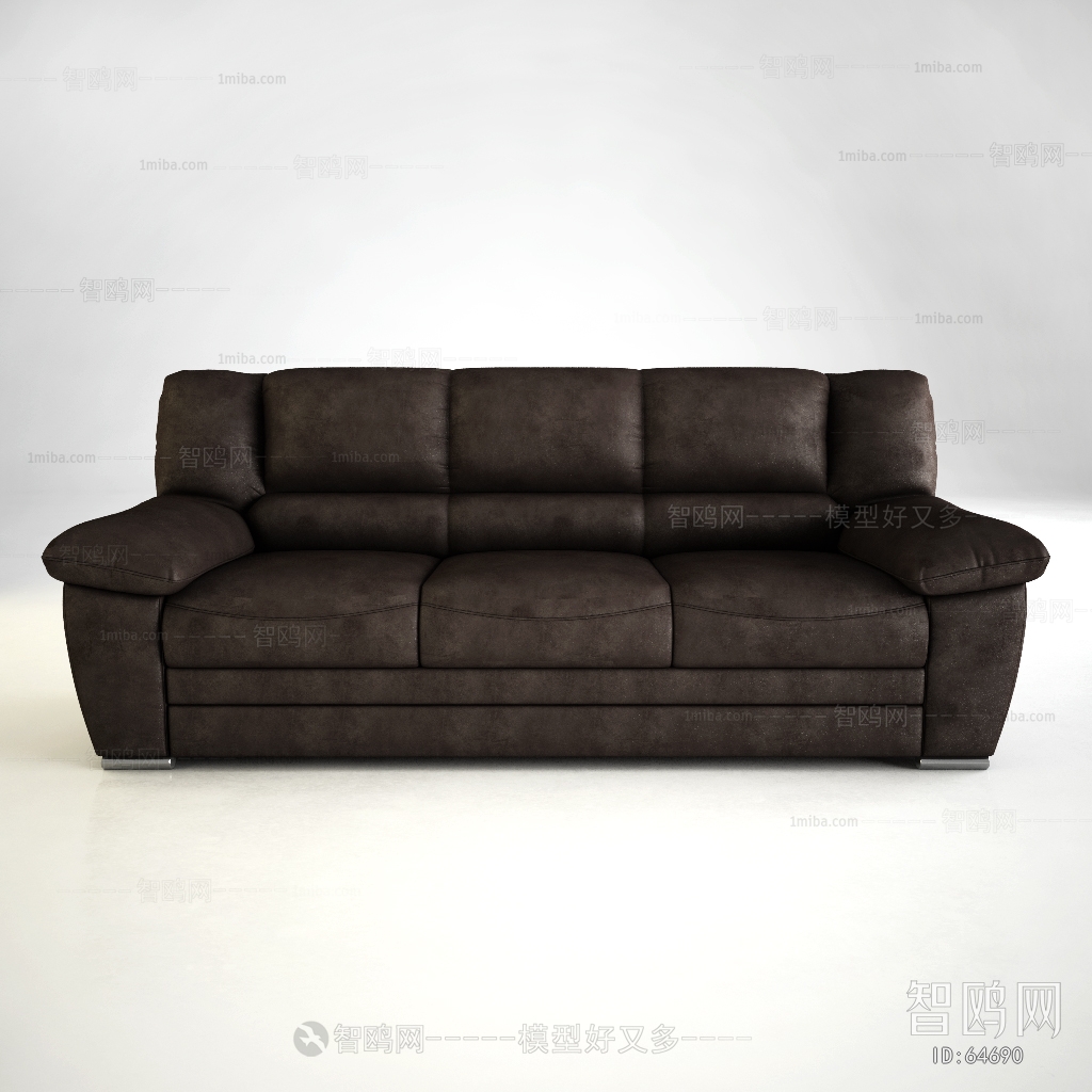 European Style Three-seat Sofa