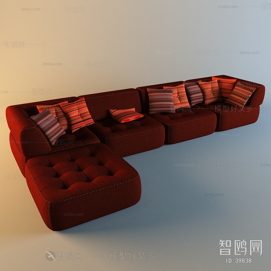 Modern Multi Person Sofa