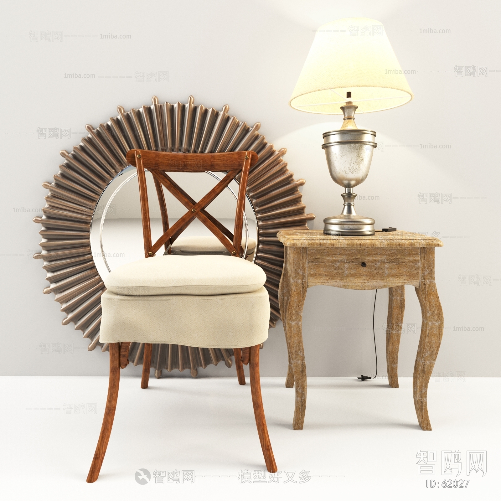 European Style Single Chair