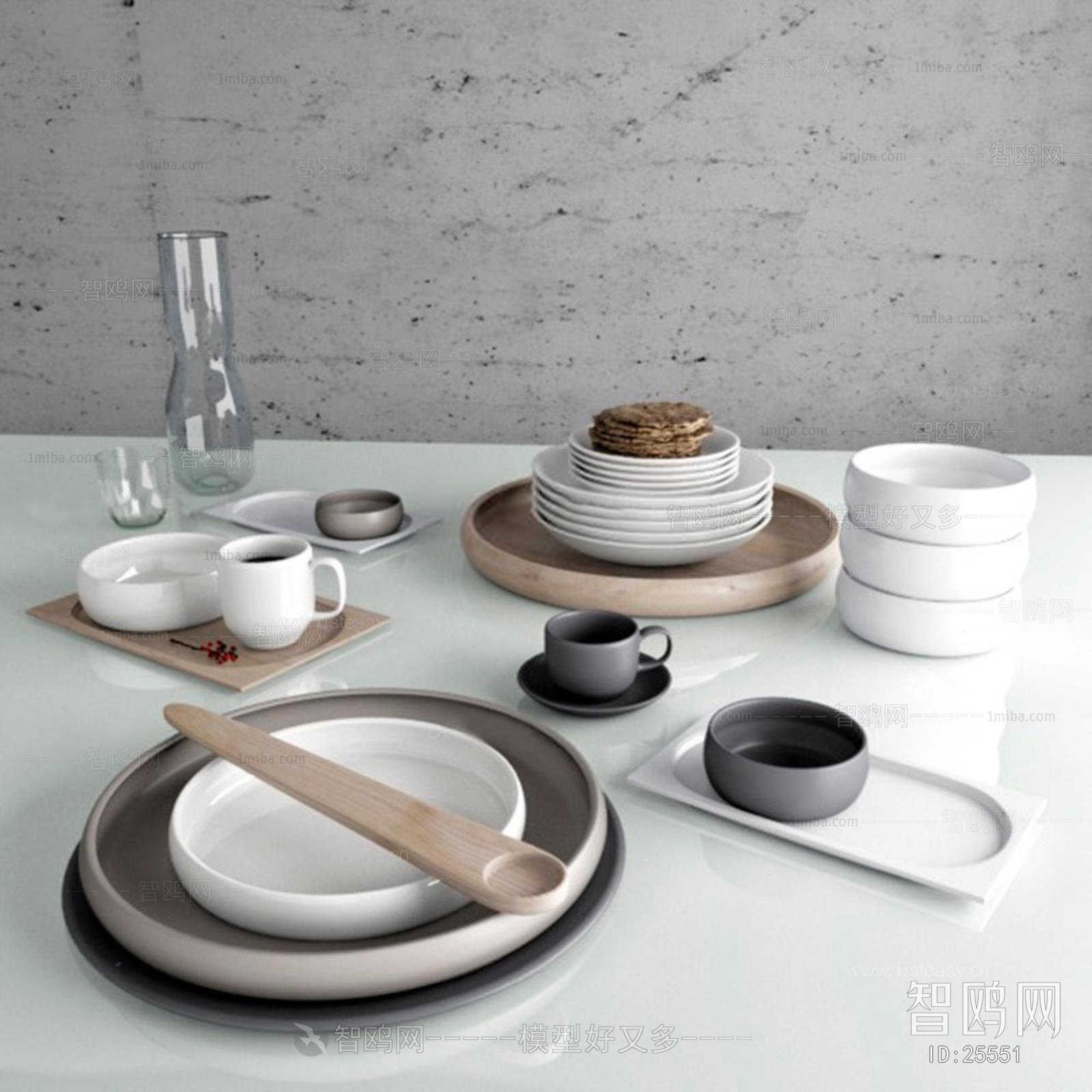 Modern Cutlery/tea Set