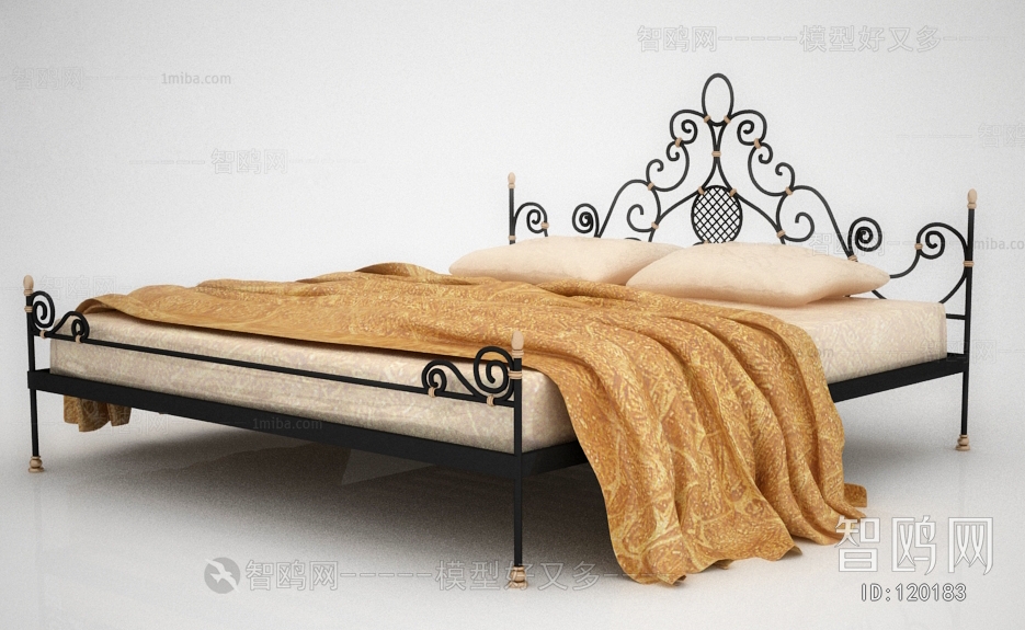 European Style Double Bed