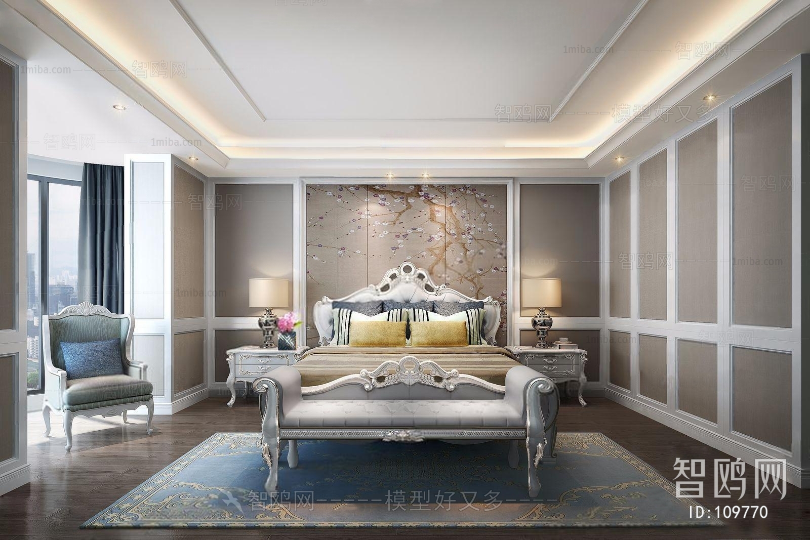 New Classical Style Bedroom