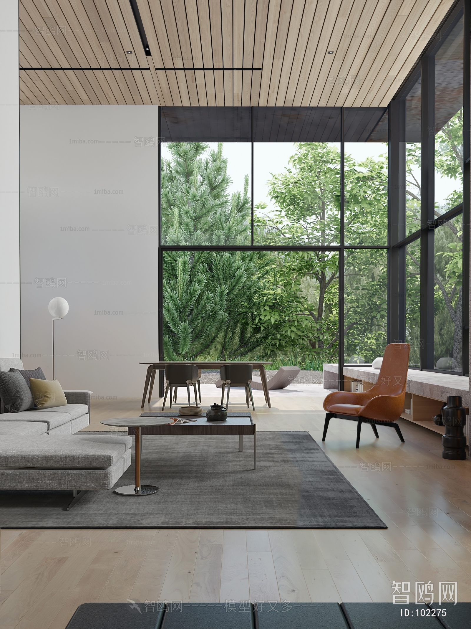 Modern Simple Style A Living Room