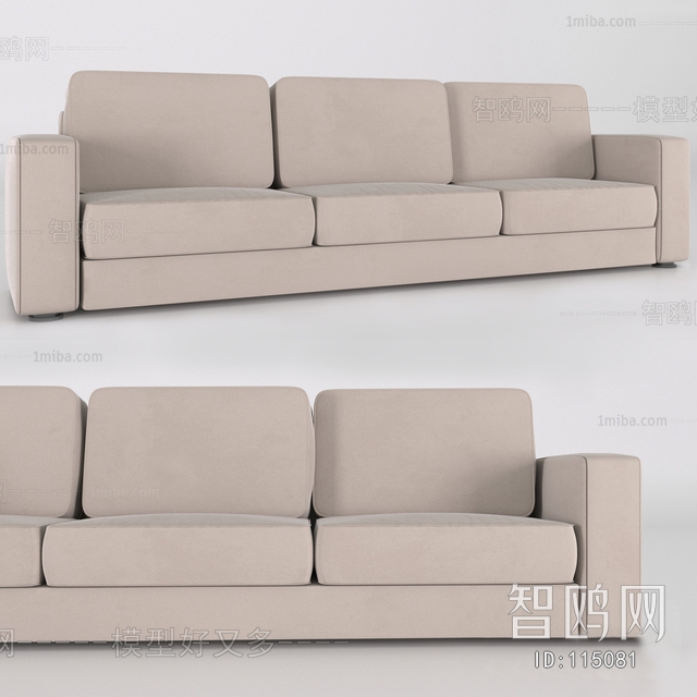 Modern Three-seat Sofa