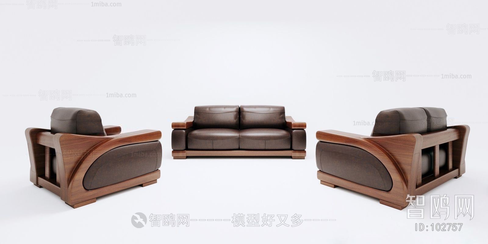 New Chinese Style Sofa Combination