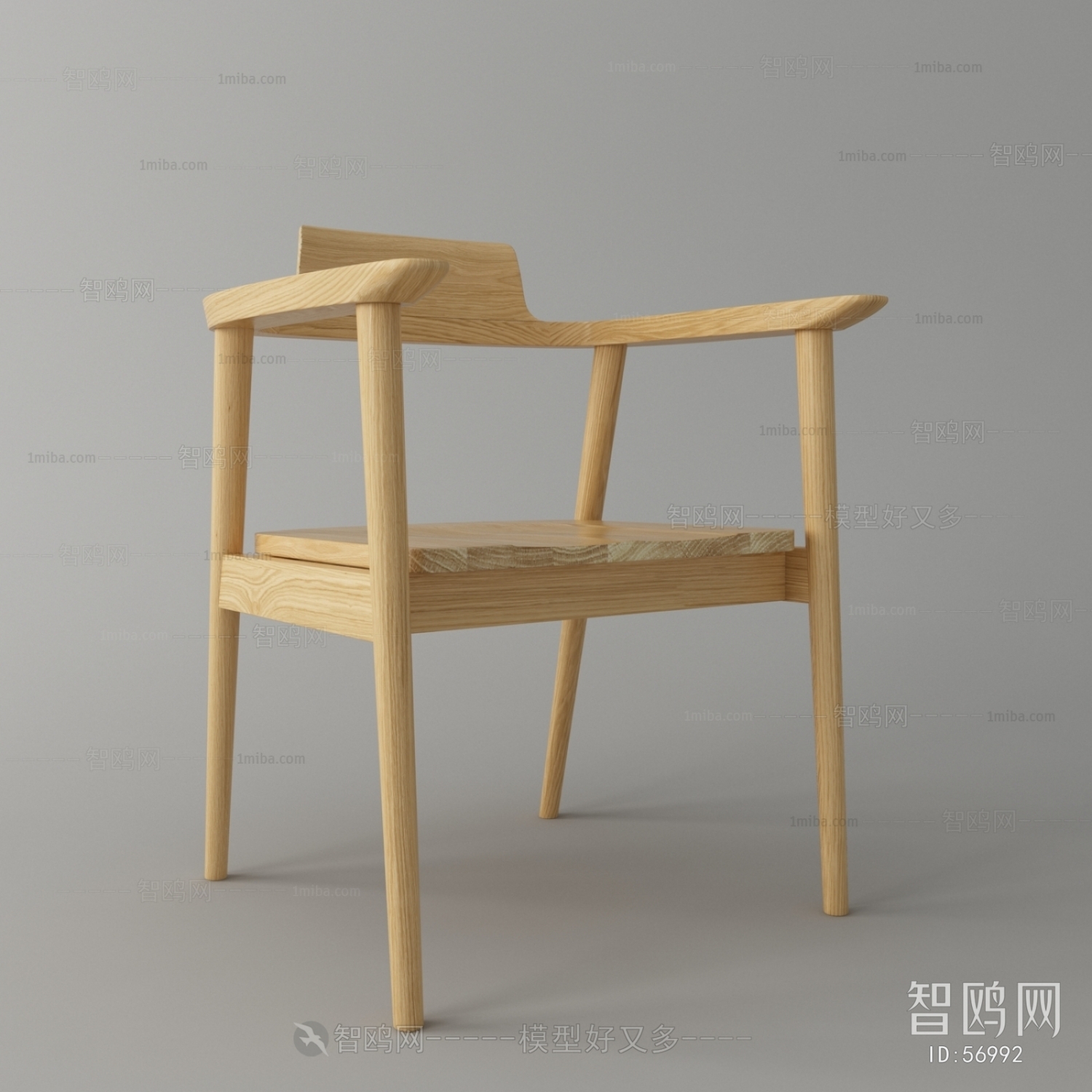 Nordic Style Single Chair