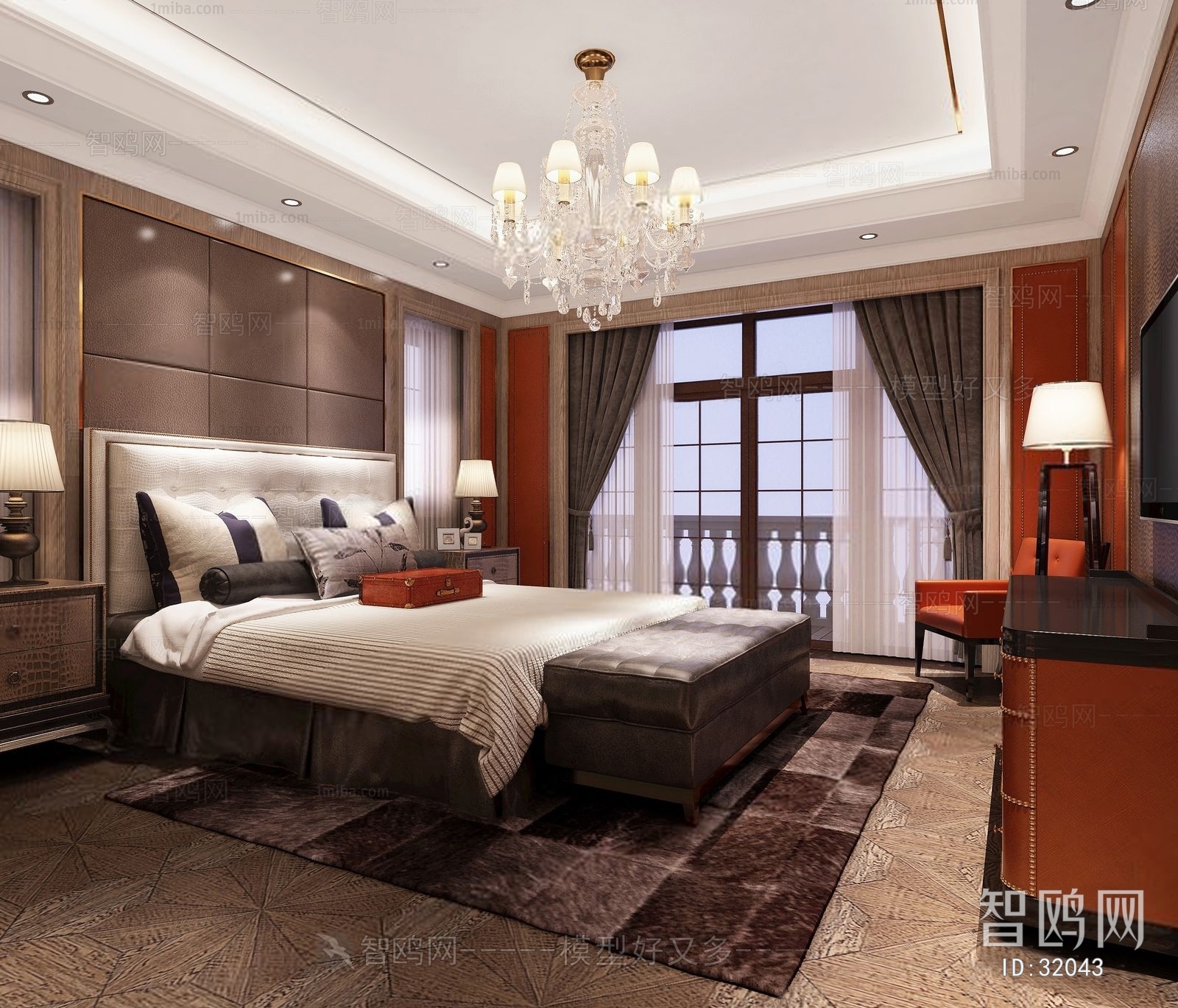 New Classical Style Bedroom