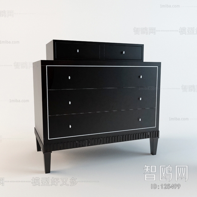 New Classical Style Bedside Cupboard