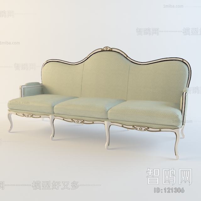 European Style Three-seat Sofa