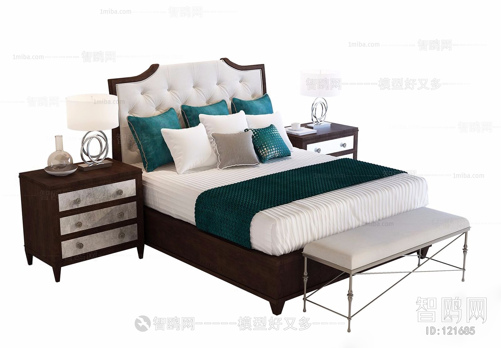 American Style Double Bed