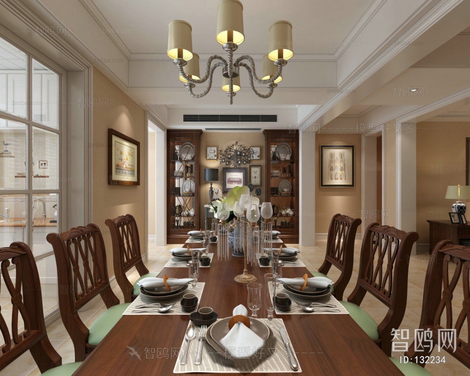 American Style Dining Room