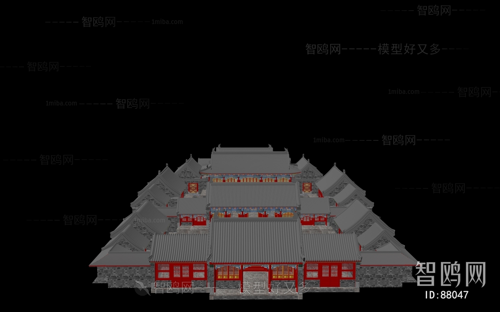 Chinese Style Ancient Architectural Buildings