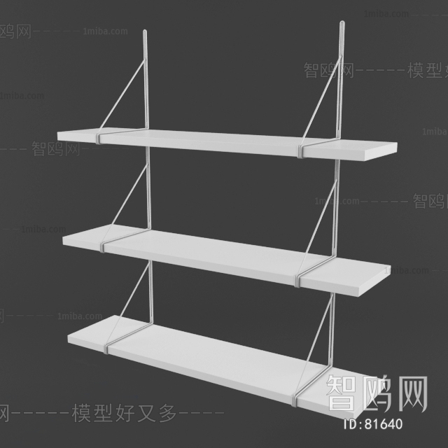 现代装饰架