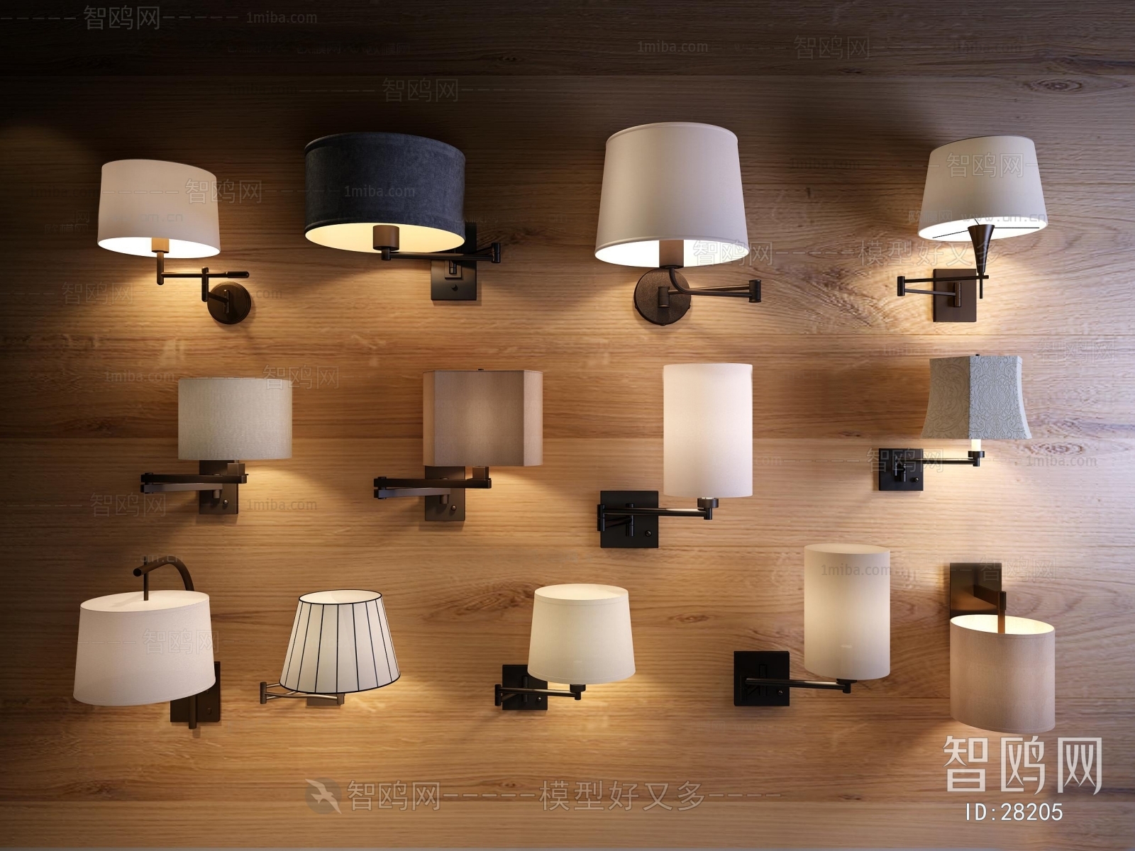 Modern Simple European Style Wall Lamp