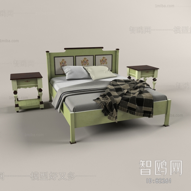 Idyllic Style Double Bed