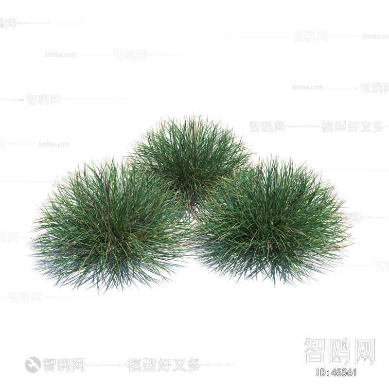 Modern Tree/shrub/grass