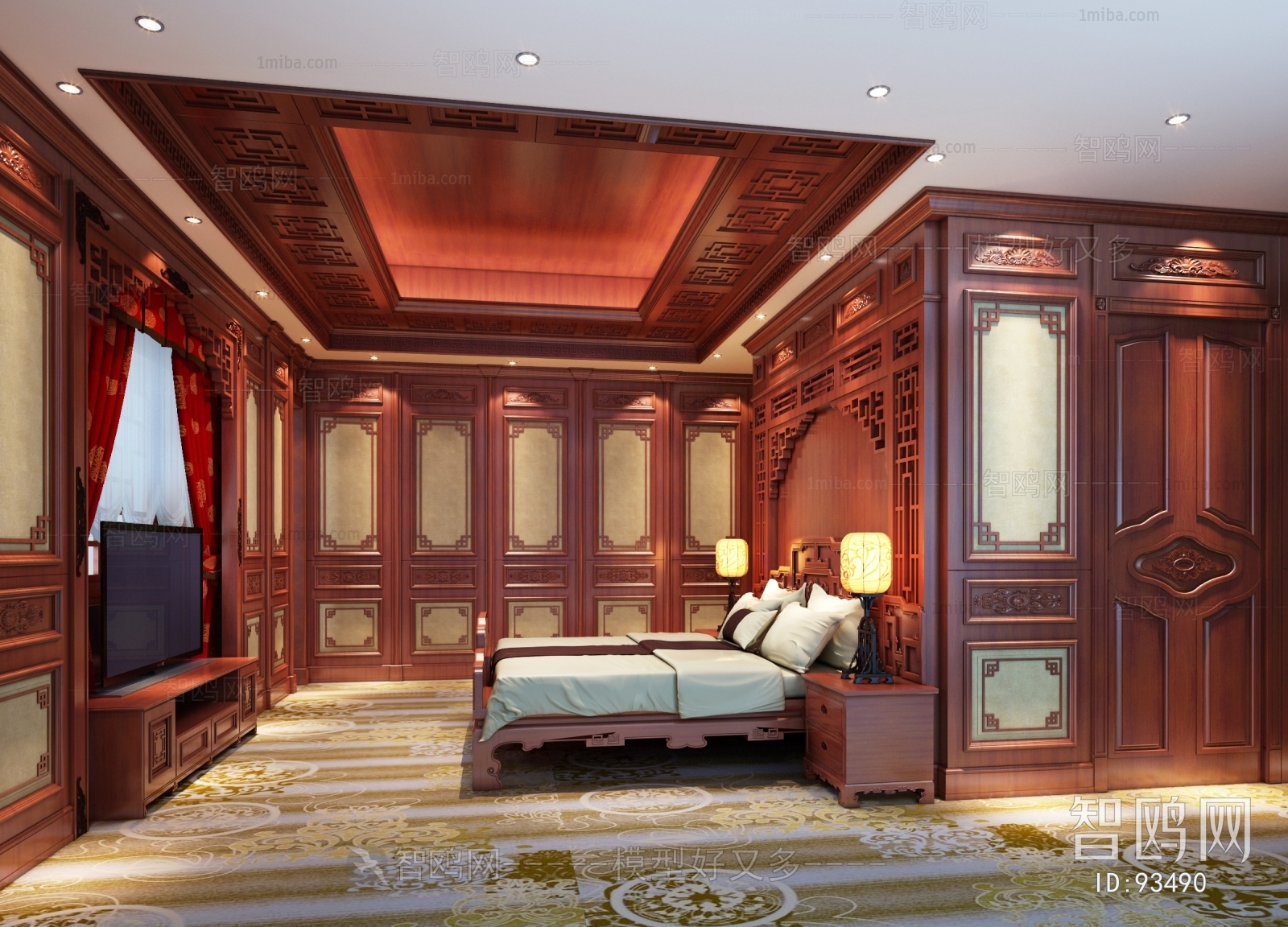 Chinese Style Bedroom