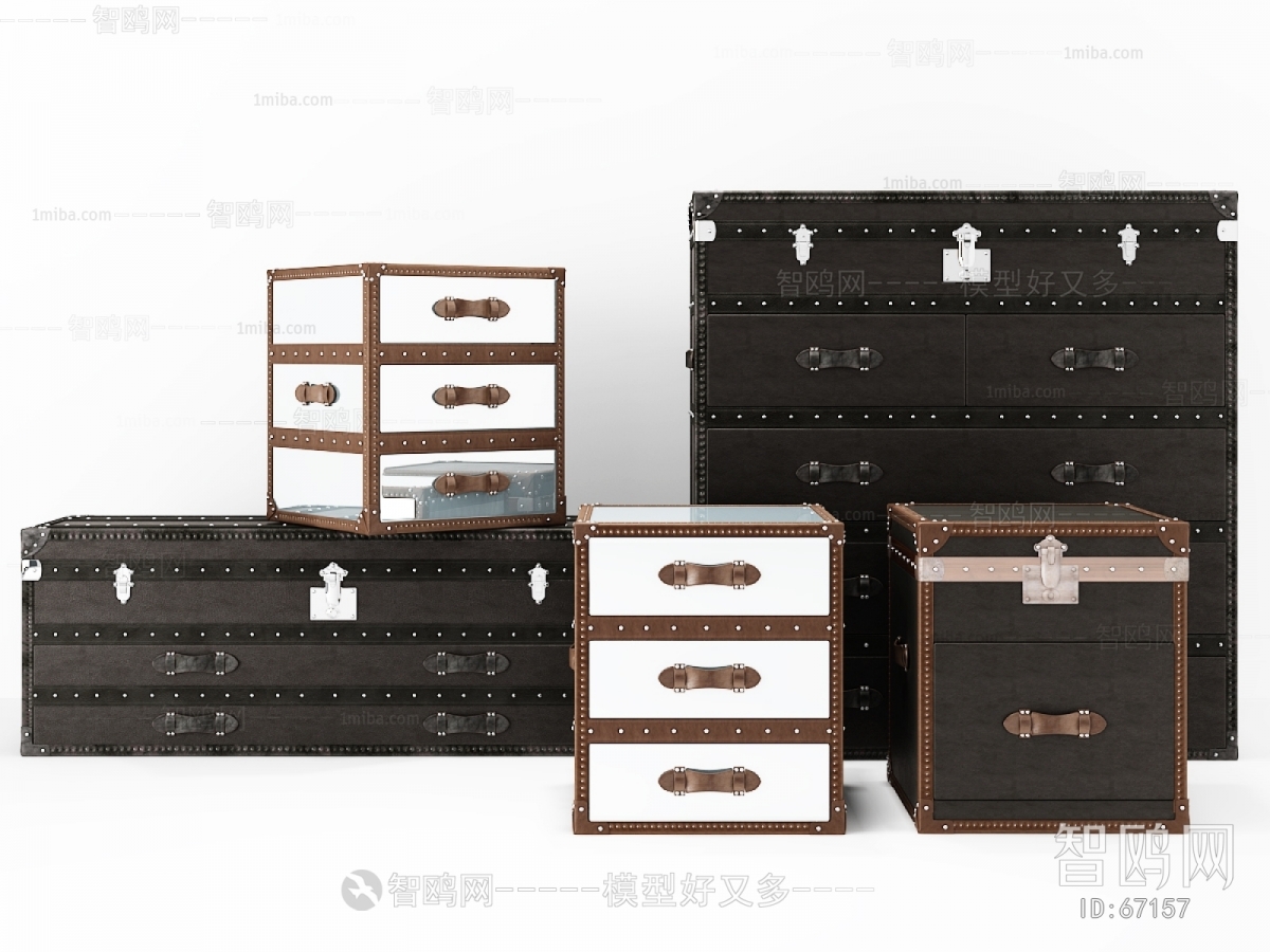 Retro Style Side Cabinet