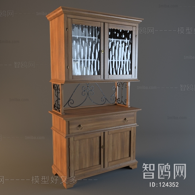 European Style Wine Cabinet