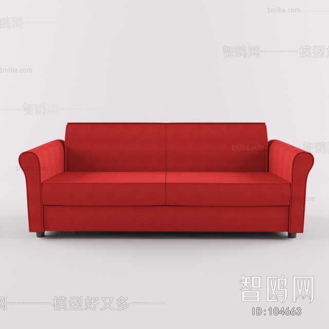 Simple European Style A Sofa For Two