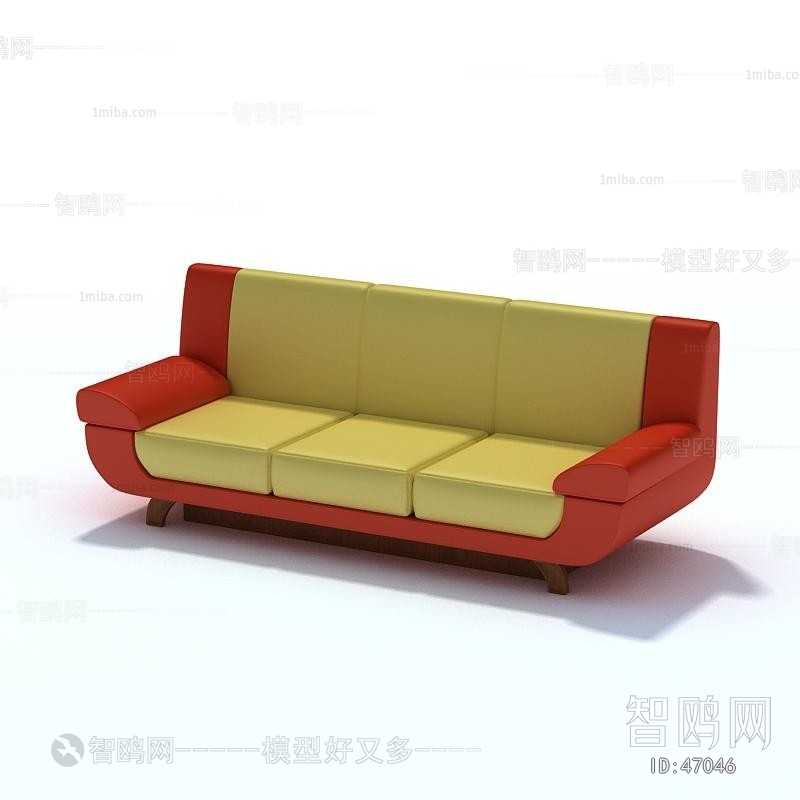 Modern Three-seat Sofa