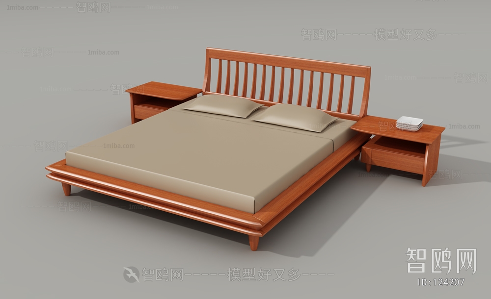 Modern Double Bed