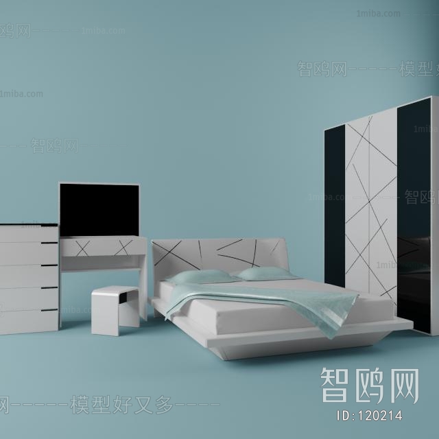 Modern Double Bed