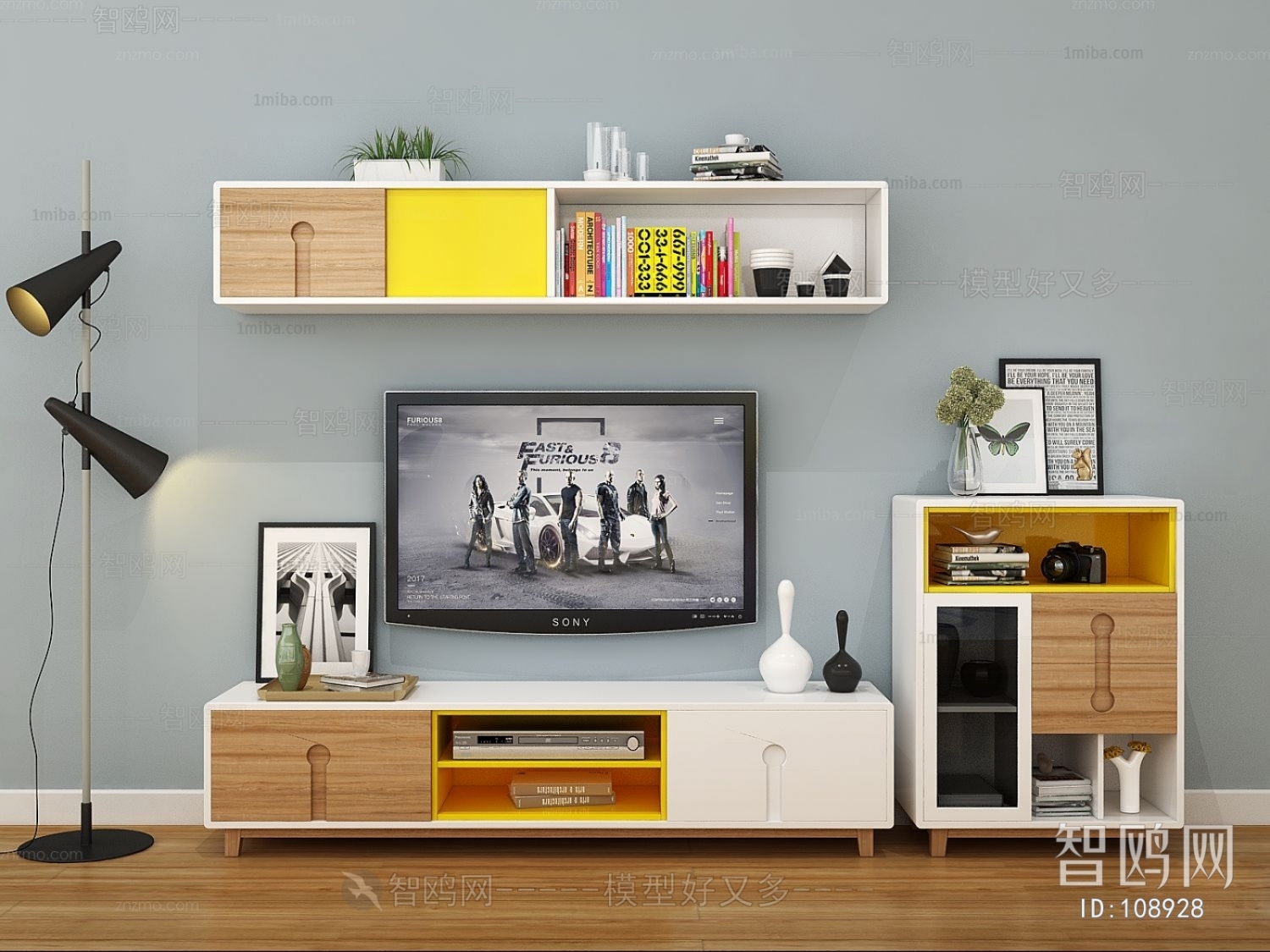 Nordic Style TV Cabinet