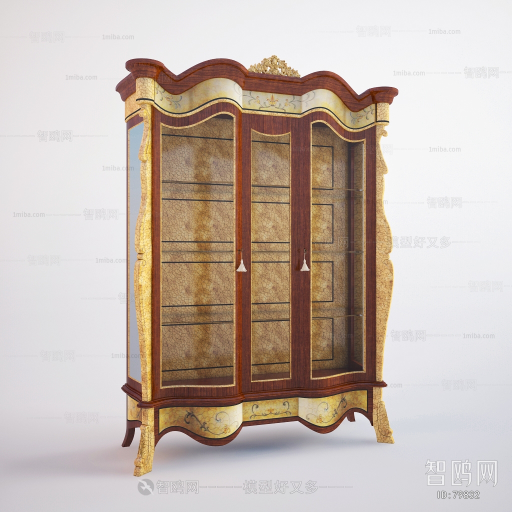 European Style Wine Cabinet