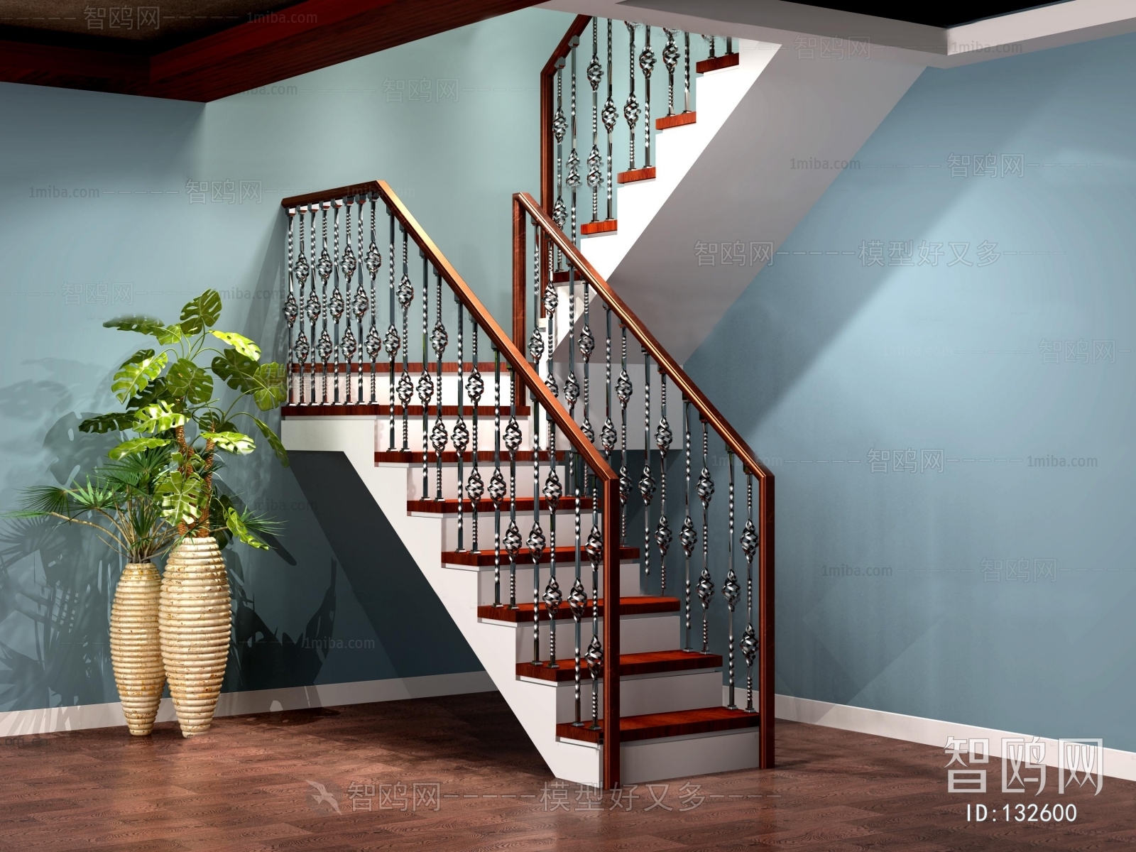 Modern Stair Balustrade/elevator