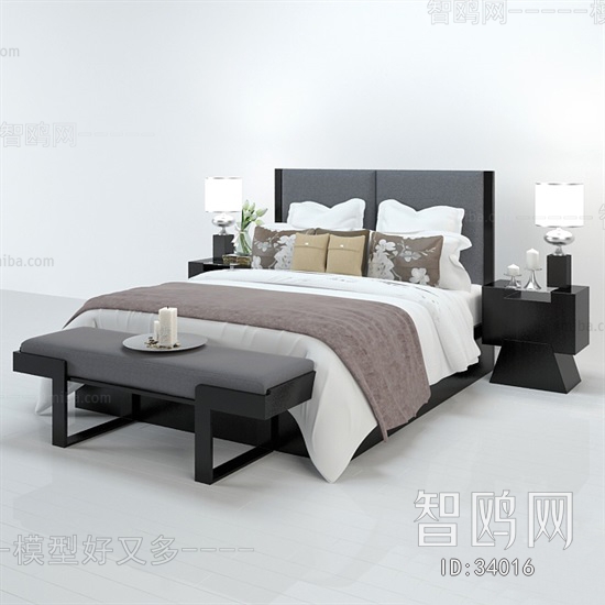 Modern Double Bed