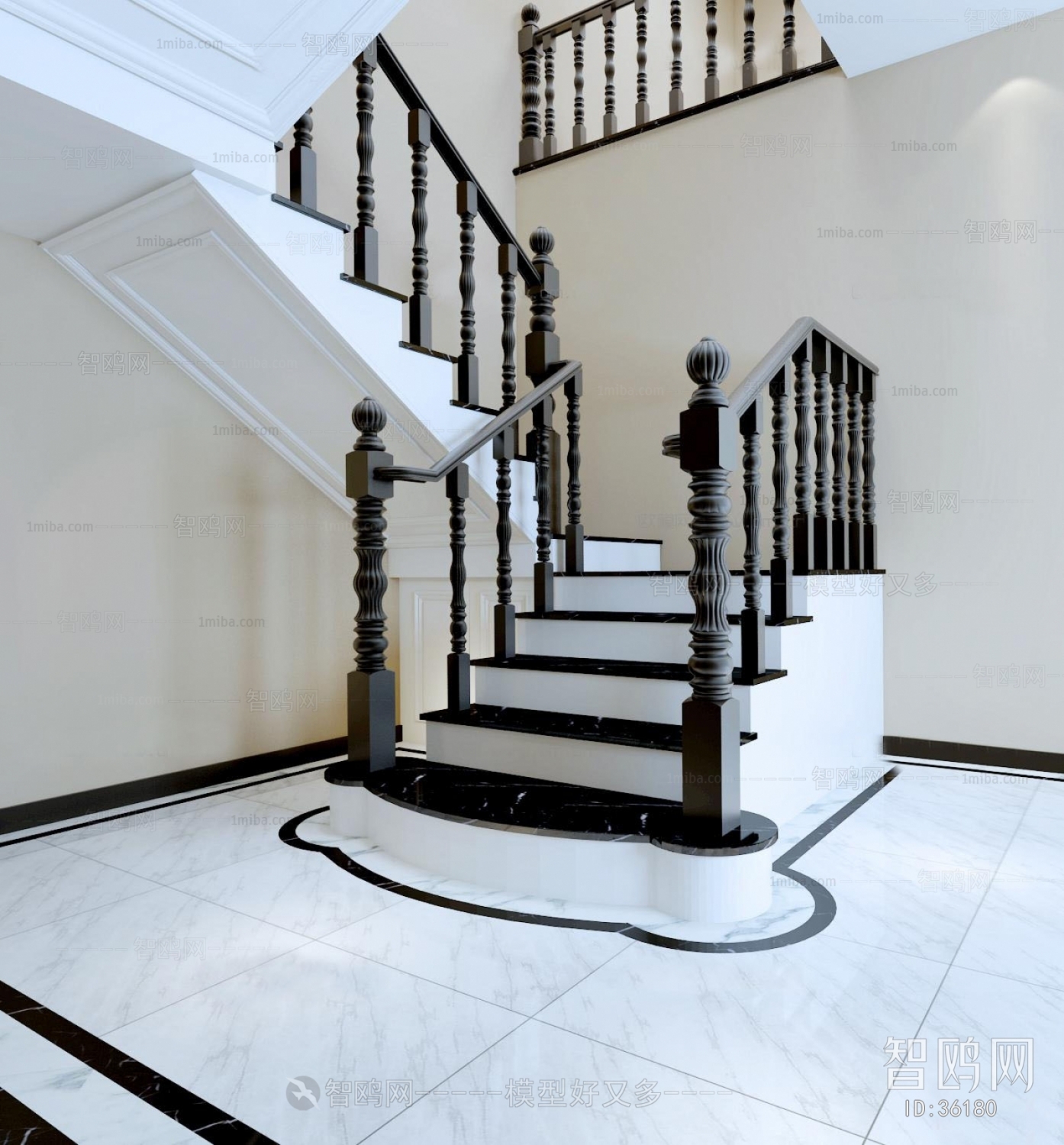 European Style Stair Balustrade/elevator