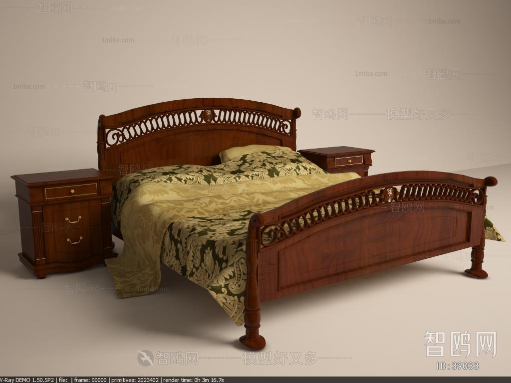 European Style Double Bed