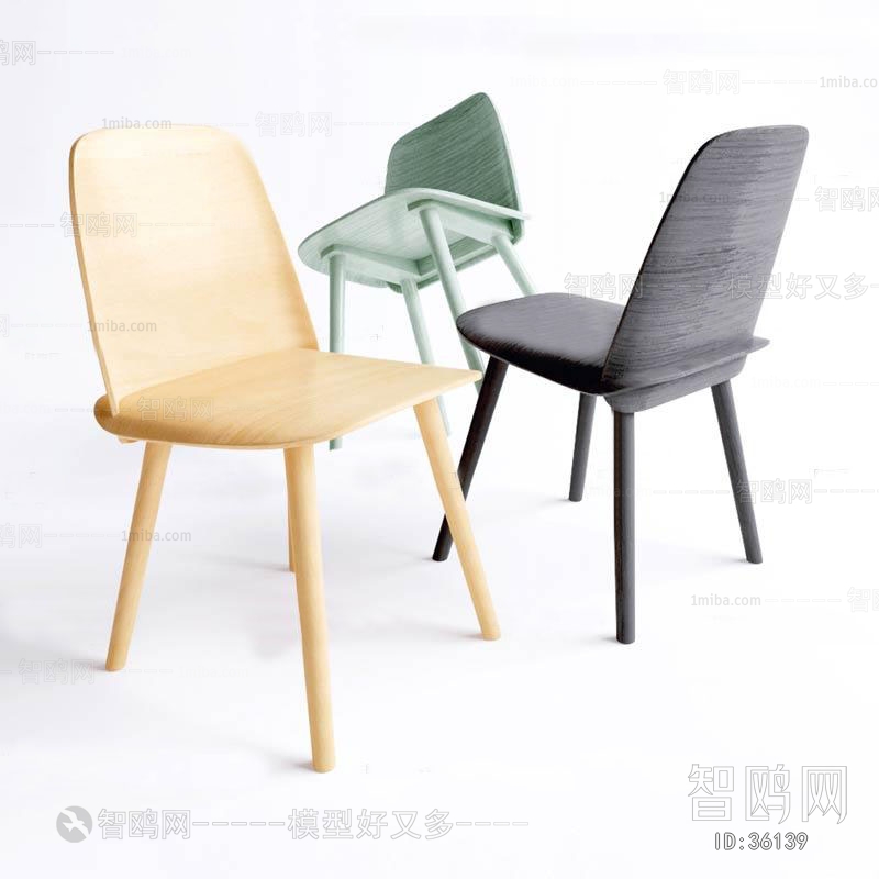 Nordic Style Single Chair