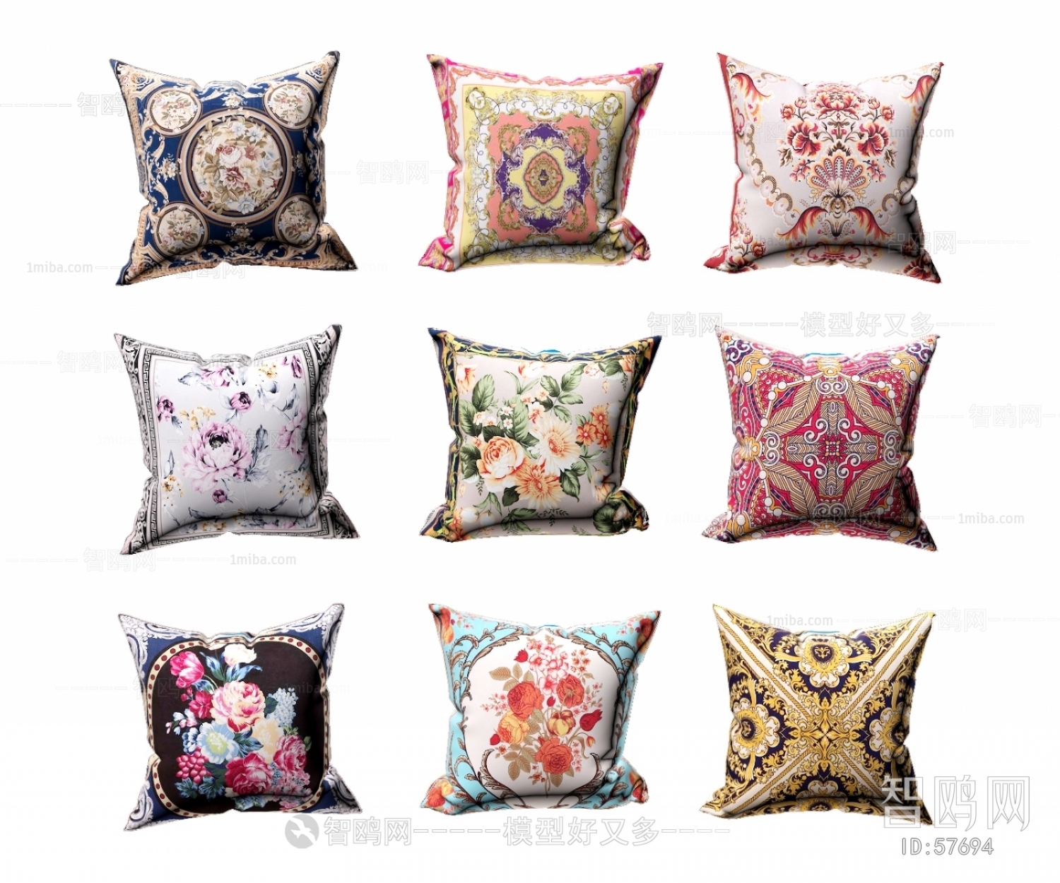 European Style Idyllic Style Pillow