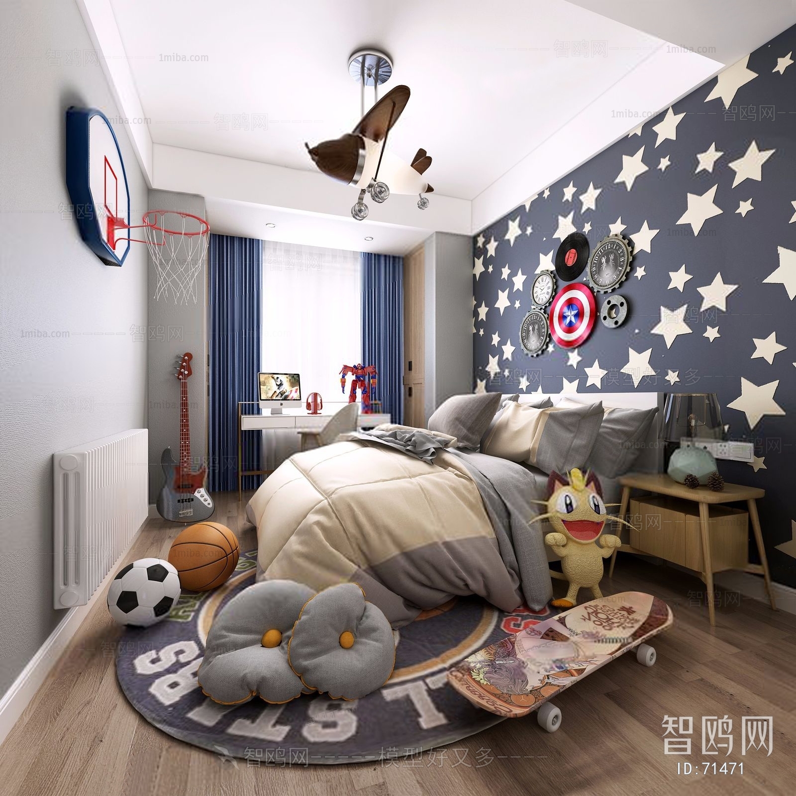 Nordic Style Children's Room