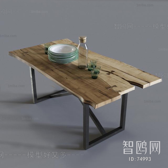 Modern Nordic Style Dining Table