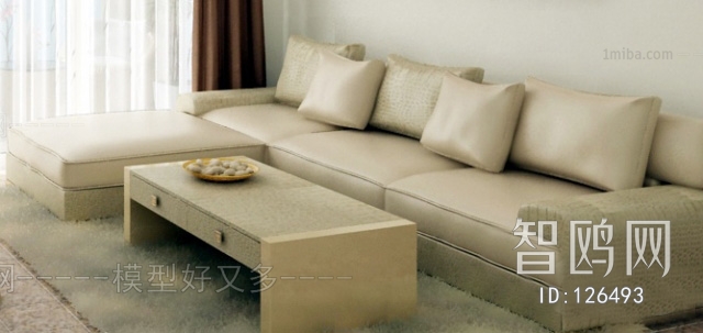 Modern Multi Person Sofa