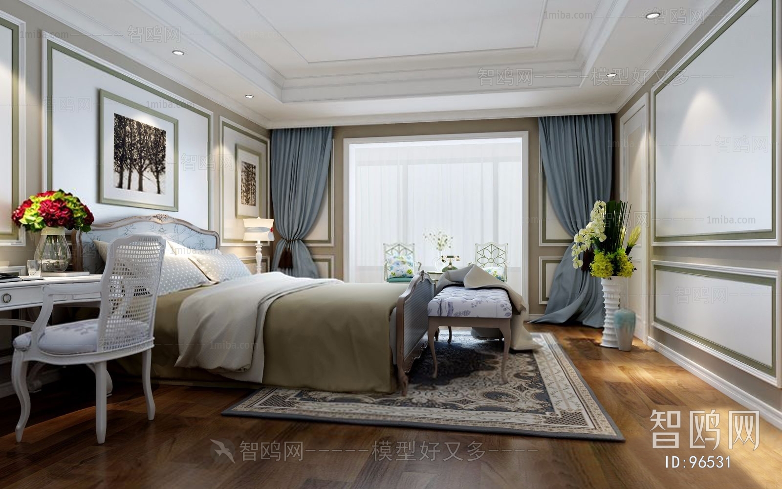 European Style Bedroom