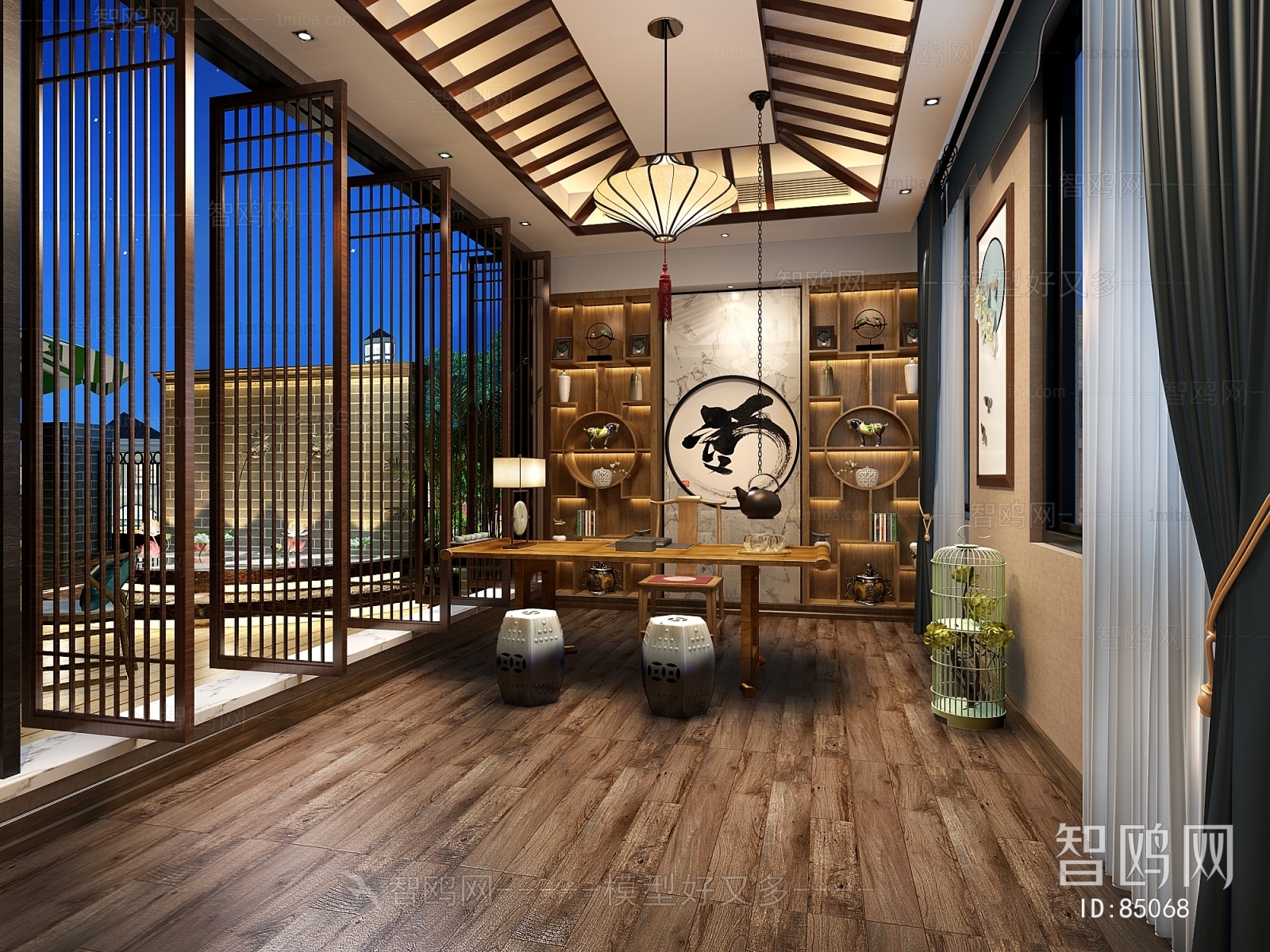 New Chinese Style Tea House