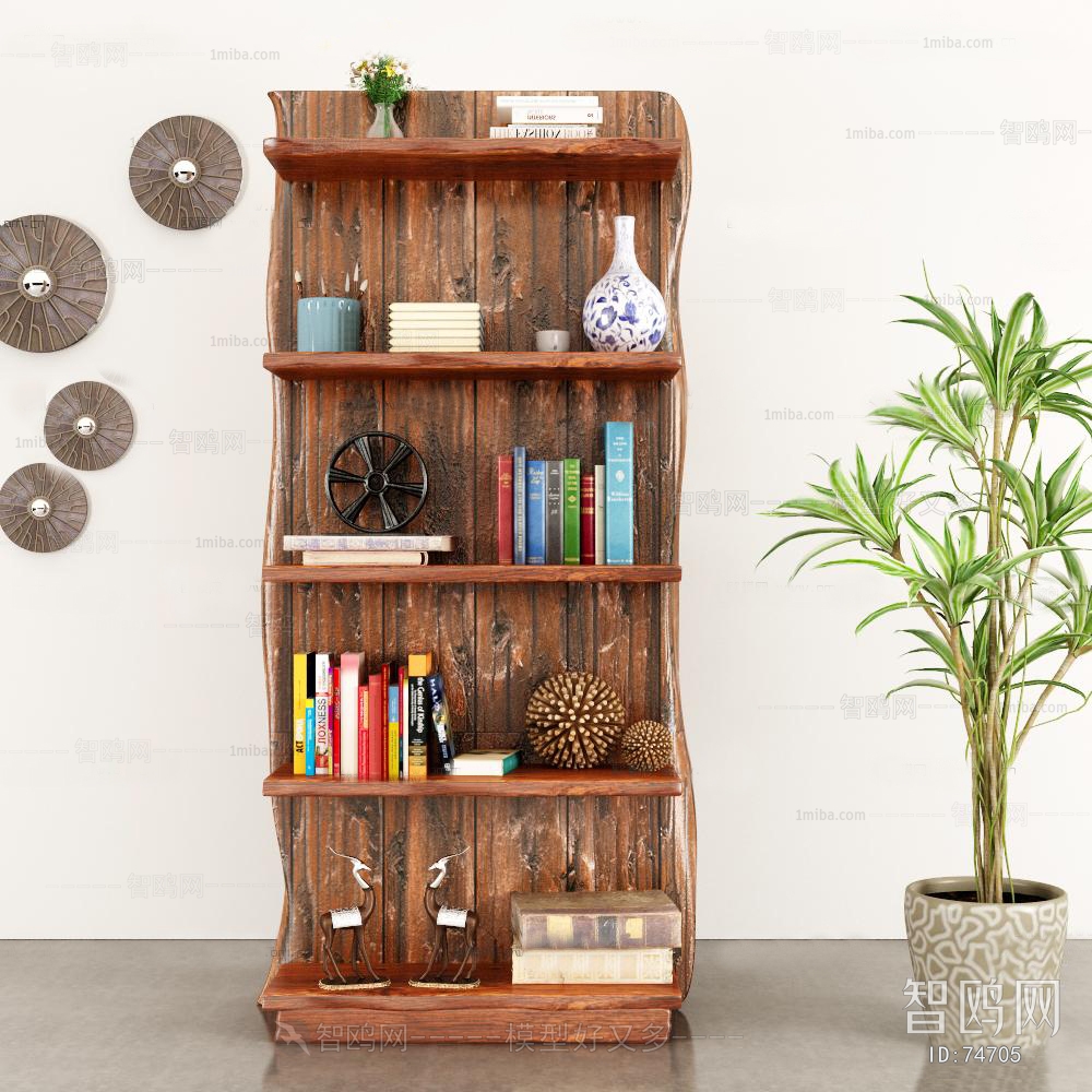 Idyllic Style Bookcase