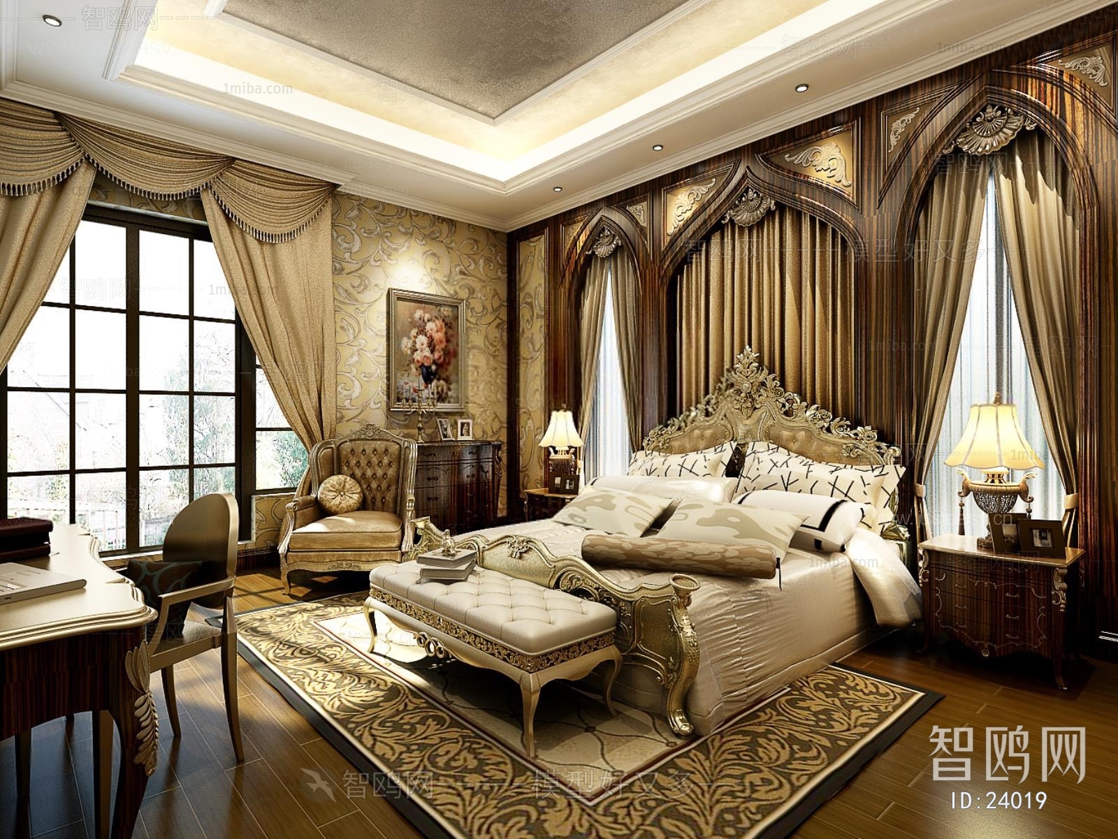 European Style Bedroom