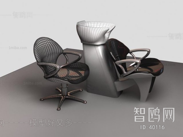 现代公用椅洗头椅