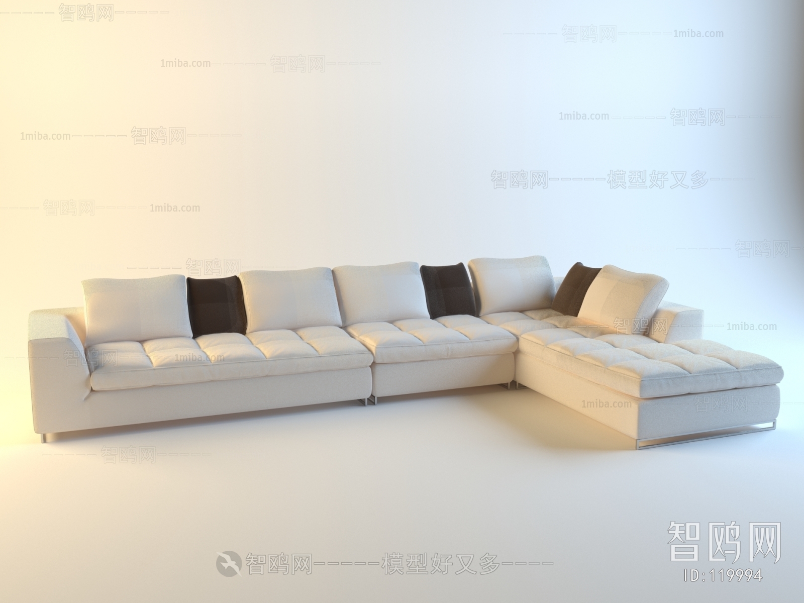 Modern Multi Person Sofa