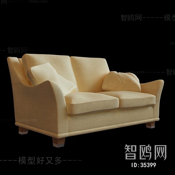 Modern Simple European Style A Sofa For Two